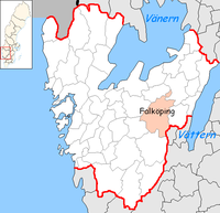 Falköping in Västra Götaland county